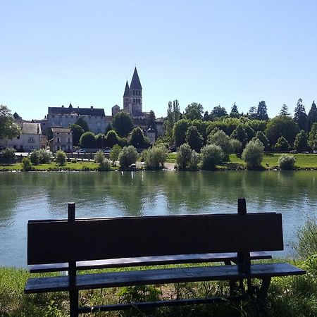 Tournus Belle Maison Vue Sur Saone Exteriér fotografie